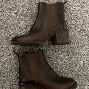 Timberland Women's Brown Leather Boots